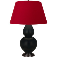 Robert Abbey MOS21R - Matte Obsidian Double Gourd Table Lamp
