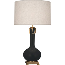 Robert Abbey MOS92 - Matte Obsidian Athena Table Lamp