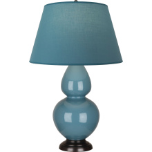 Robert Abbey OB21B - Steel Blue Double Gourd Table Lamp