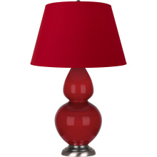 Robert Abbey RR22R - Ruby Red Double Gourd Table Lamp