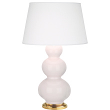 Robert Abbey RW40X - Rose Water Triple Gourd Table Lamp