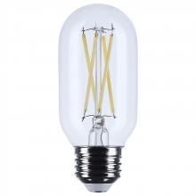 Satco Products Inc. S12534 - 5.5 Watt T14 LED; Medium Base; Clear; 3000K CCT; 120 Volt
