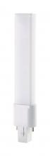Satco Products Inc. S18403 - 4.5 Watt LED PL 2-PIN; 4000K; 450 Lumens; G23 base; 50000 Average rated hours; 360 deg. Beam Angle;