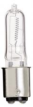 Satco Products Inc. S3489 - 150 Watt; Halogen; T4 1/2; Clear; 2000 Average rated hours; 2700 Lumens; DC Bay base; 120 Volt
