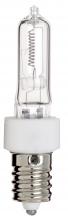 Satco Products Inc. S3492 - 150 Watt; Halogen; T4 1/2; Clear; 2000 Average rated hours; 2700 Lumens; European base; 120 Volt;