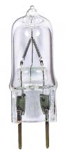 Satco Products Inc. S3543 - 100 Watt; Halogen; T4; Clear; 2000 Average rated hours; 1700 Lumens; Bi Pin G8 base; 120 Volt