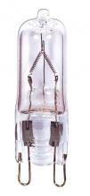 Satco Products Inc. S3544 - 35 Watt; Halogen; T4; Clear; 2000 Average rated hours; 400 Lumens; Double Loop base; 120 Volt