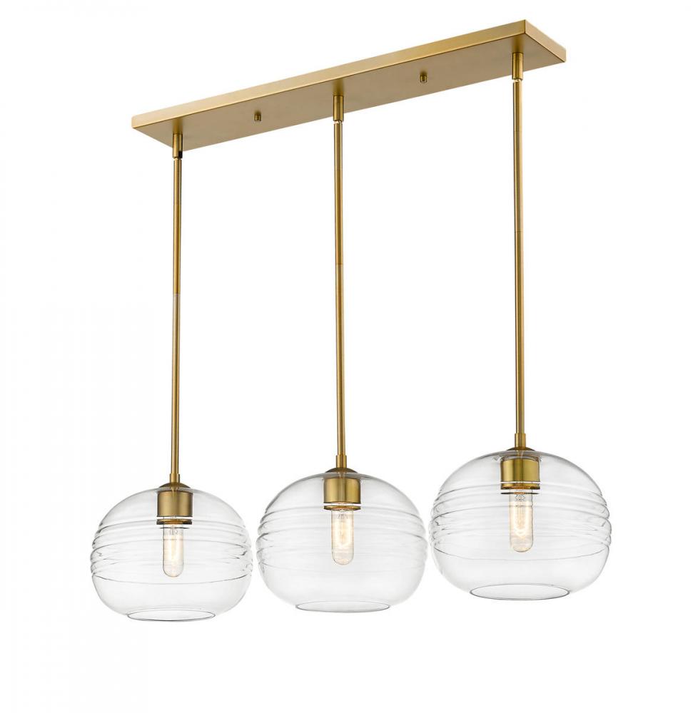 3 Light Linear Chandelier