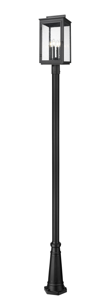 4 Light Outdoor Post Mounted Fixture