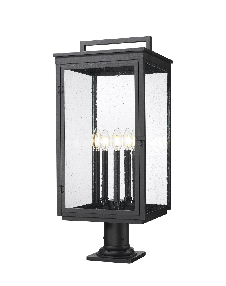 5 Light Outdoor Pier Mounted Fixture