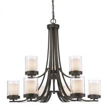 Z-Lite 426-9-OB - 9 Light Chandelier