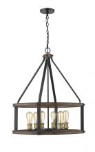 Z-Lite 472-6D-RM - 6 Light Chandelier