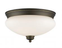 Z-Lite 721F2-OB - 2 Light Flush Mount