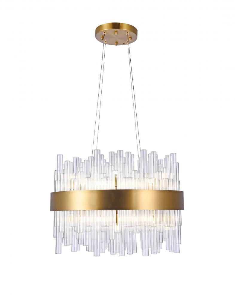 Chandelier Matte Brass