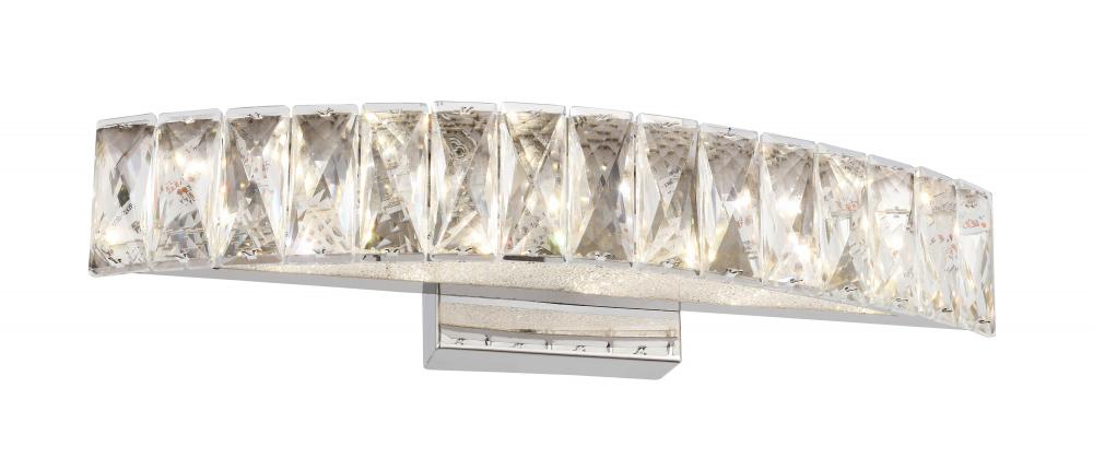 LED Wall Sconce Chrome