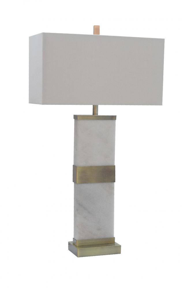 Table Lamp Antique Brass