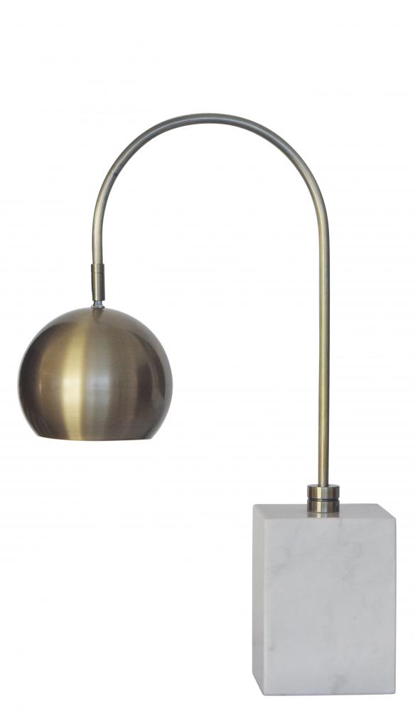 Table Lamp Antique Brass