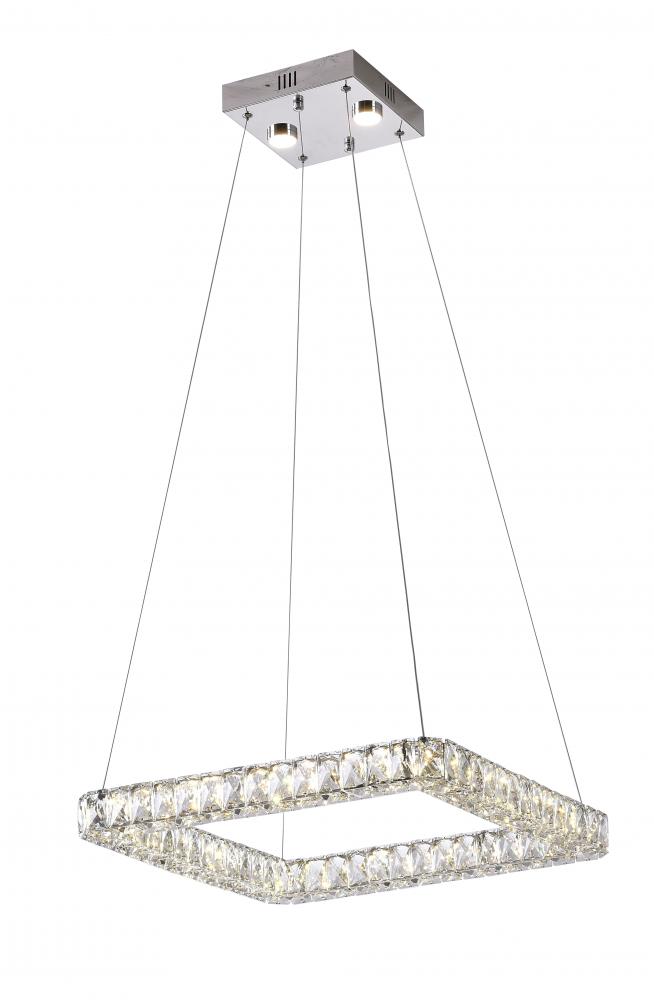 LED Single Pendant Lighting Chrome