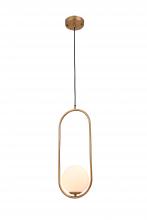 Bethel International DU152P19G - Single Pendant Lighting Gold