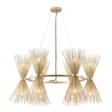 Bethel International DU165C38G - Chandelier Gold