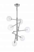 Bethel International DU97SHN - Chandelier Shiny Nickel