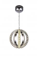 Bethel International JP17 - LED Chandelier Chrome