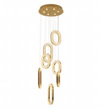 Bethel International JP21C24BR - Chandelier  Gold