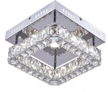 Bethel International KD10-3 - LED Single Pendant Lighting Chrome