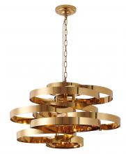 Bethel International KD165141-5 - Chandelier Shiny Gold