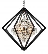 Bethel International LA15C28BLK - Chandelier Black