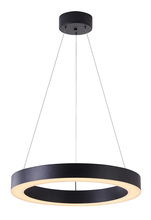 Bethel International MU30CC21B - LED Chandelier Matte Black