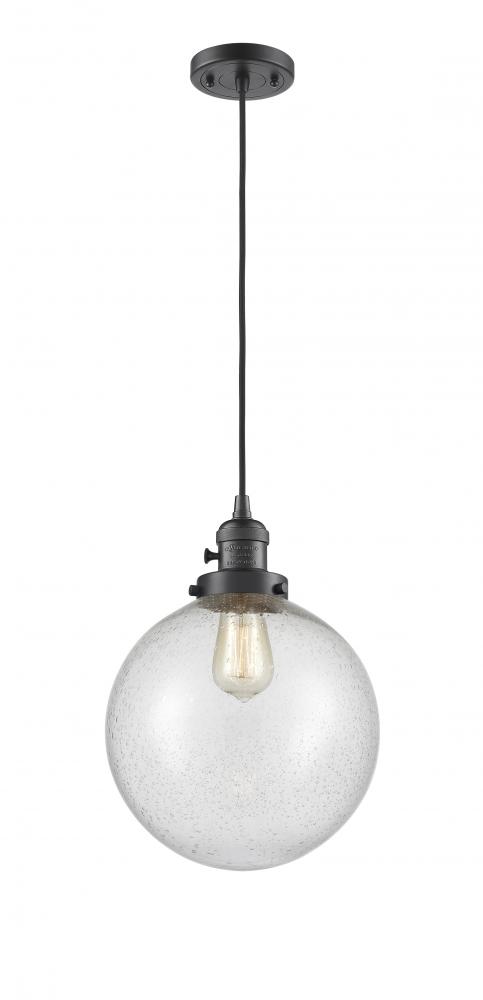 Beacon - 1 Light - 10 inch - Oil Rubbed Bronze - Cord hung - Mini Pendant