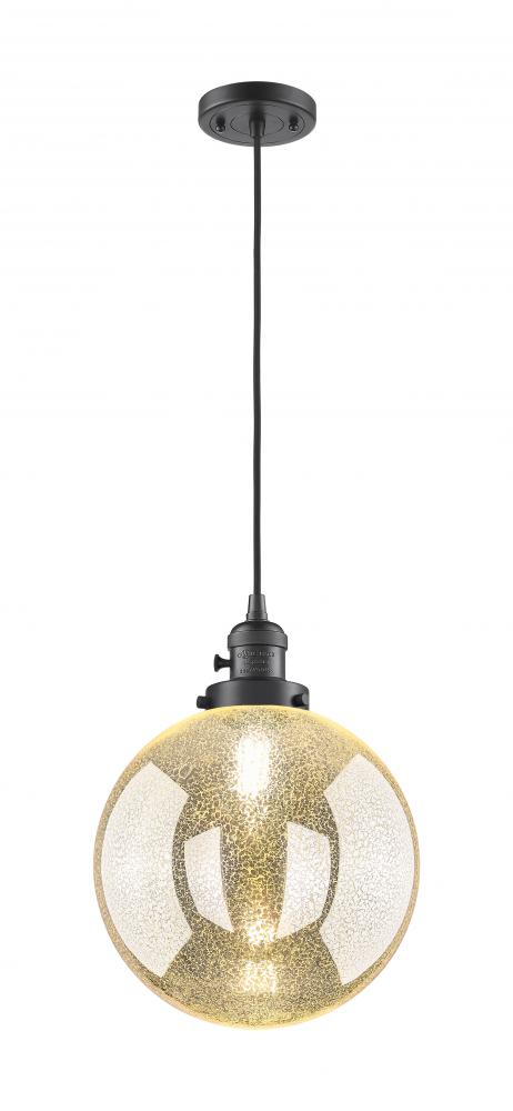 Beacon - 1 Light - 10 inch - Oil Rubbed Bronze - Cord hung - Mini Pendant