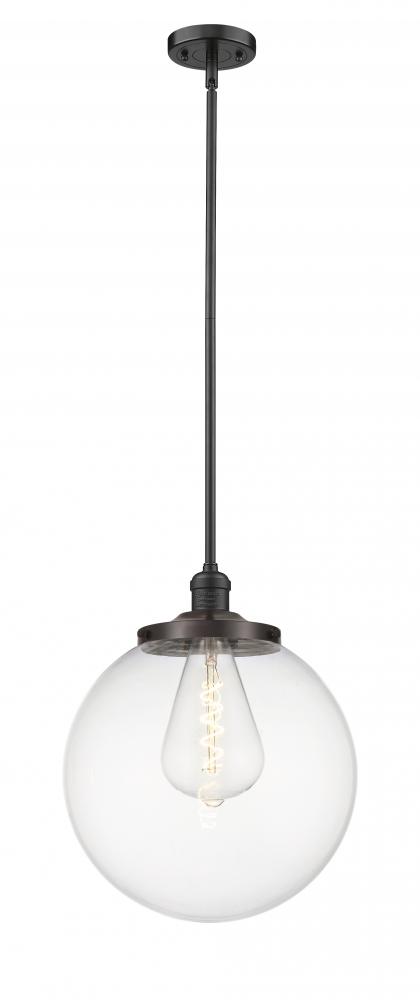 Beacon - 1 Light - 14 inch - Oil Rubbed Bronze - Stem Hung - Pendant