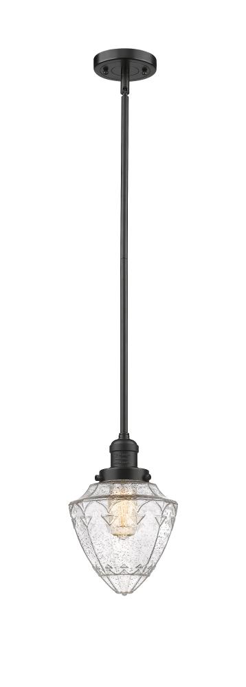 Bullet - 1 Light - 7 inch - Oil Rubbed Bronze - Stem Hung - Mini Pendant