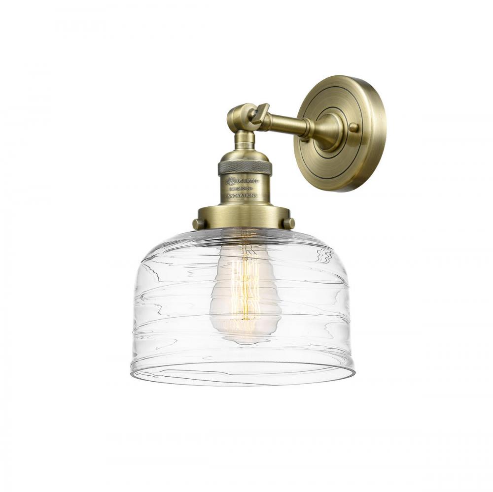 Bell - 1 Light - 8 inch - Antique Brass - Sconce