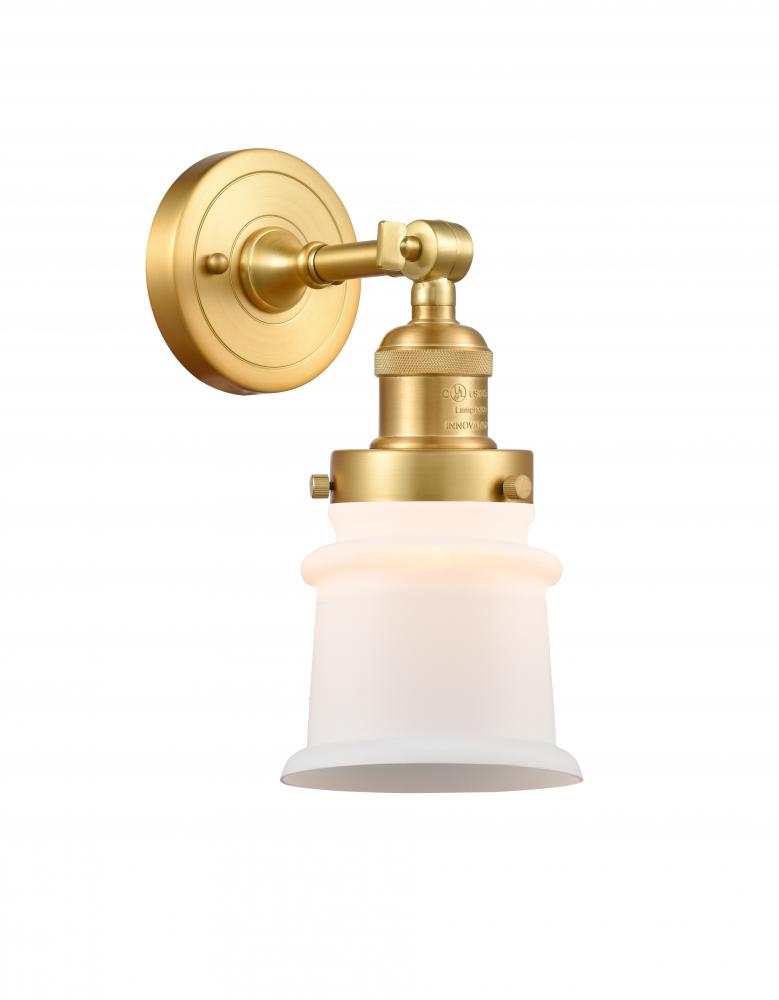 Canton - 1 Light - 5 inch - Satin Gold - Sconce