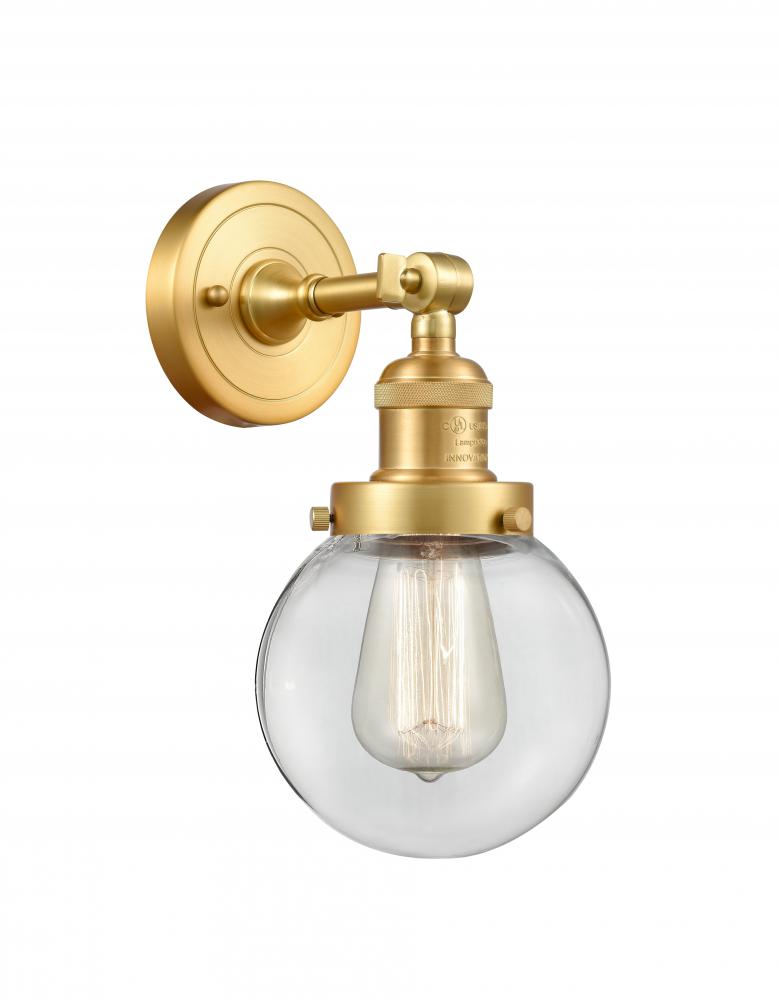 Beacon - 1 Light - 6 inch - Satin Gold - Sconce