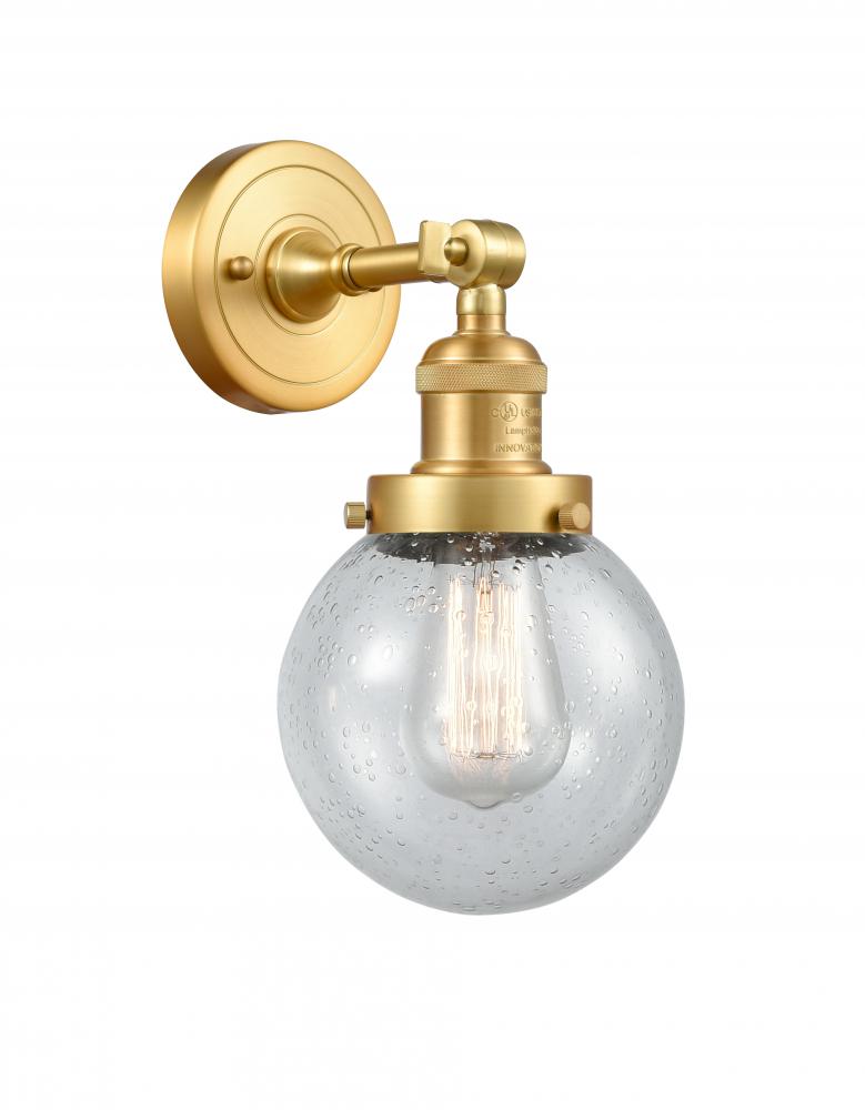 Beacon - 1 Light - 6 inch - Satin Gold - Sconce