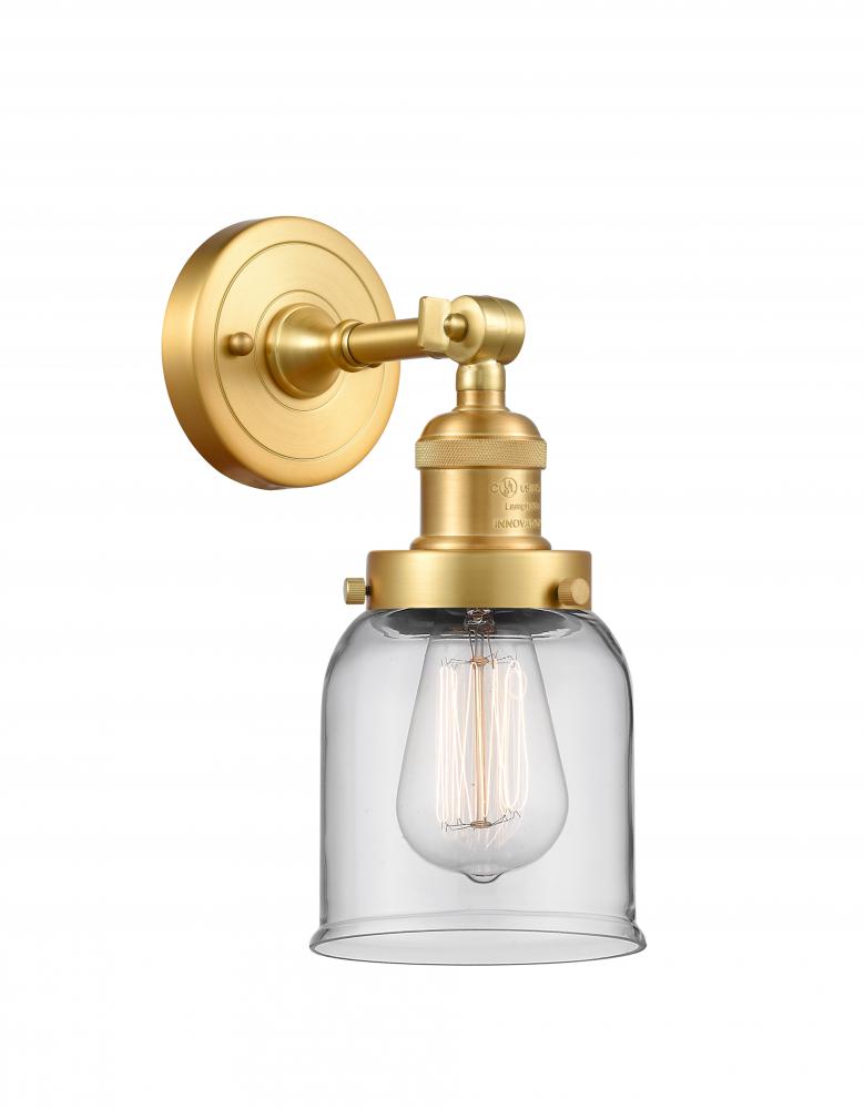 Bell - 1 Light - 5 inch - Satin Gold - Sconce