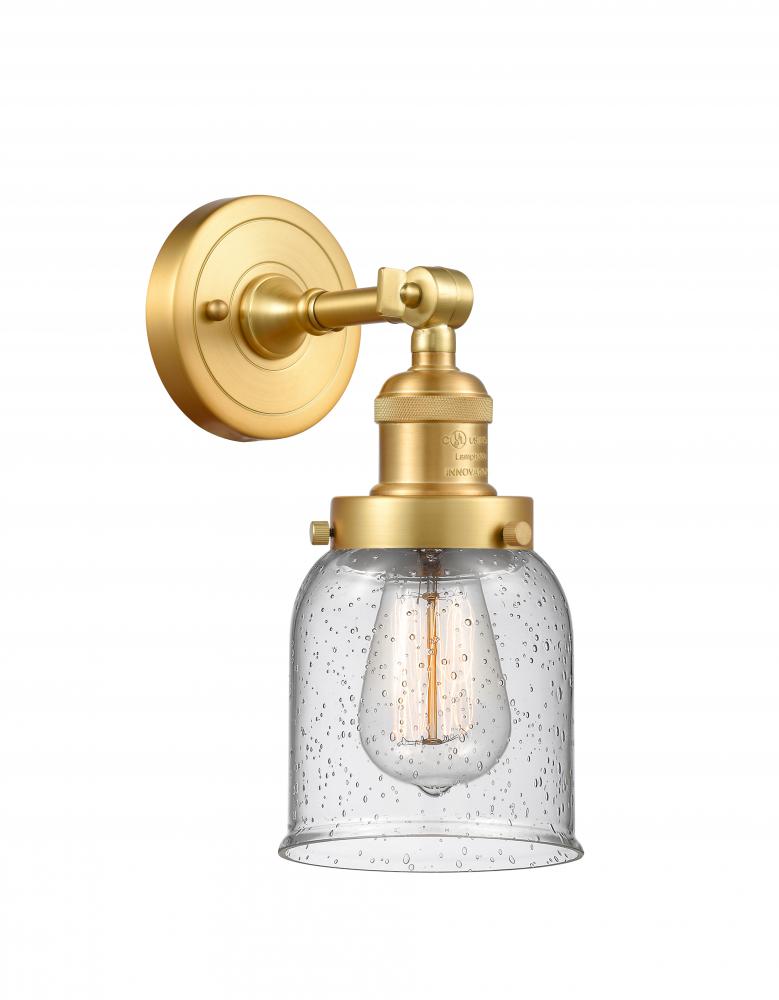 Bell - 1 Light - 5 inch - Satin Gold - Sconce