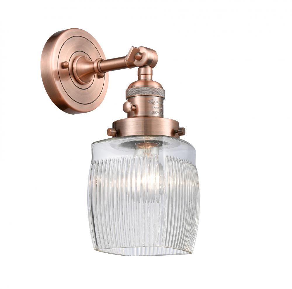 Colton - 1 Light - 6 inch - Antique Copper - Sconce