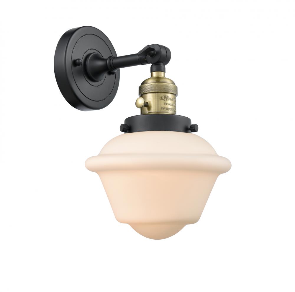 Oxford - 1 Light - 8 inch - Black Antique Brass - Sconce