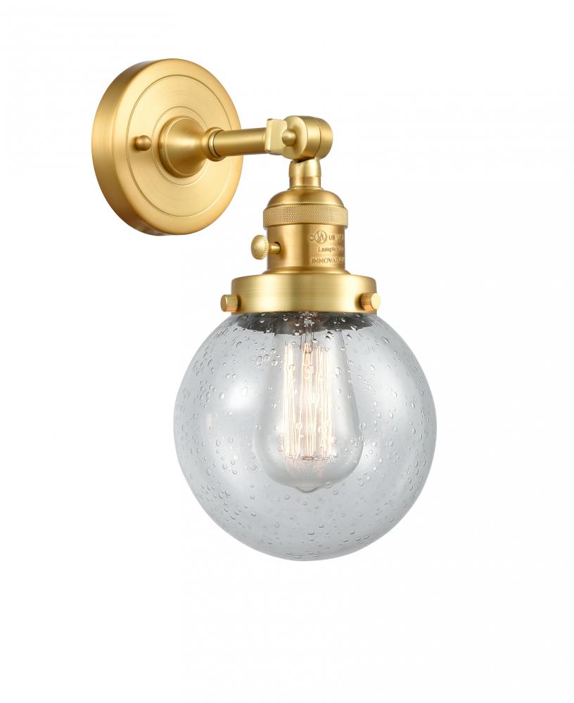 Beacon - 1 Light - 6 inch - Satin Gold - Sconce