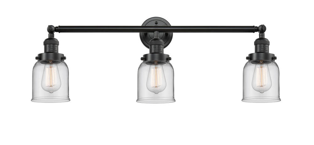 Bell - 3 Light - 30 inch - Oil Rubbed Bronze - Bath Vanity Light