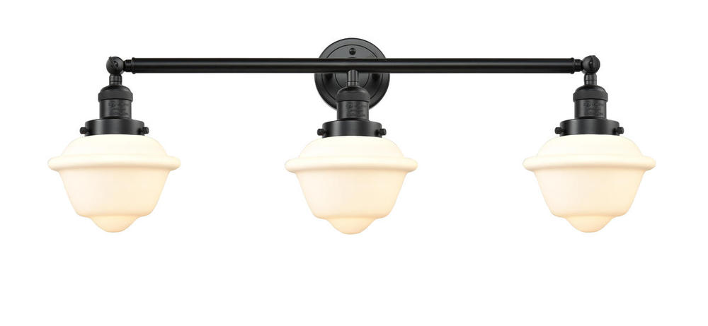 Oxford - 3 Light - 34 inch - Oil Rubbed Bronze - Bath Vanity Light