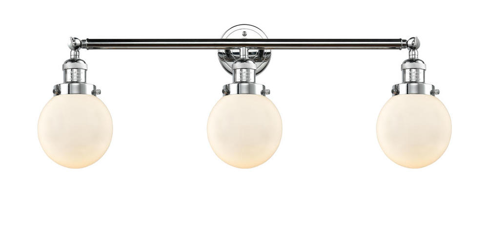 Beacon - 3 Light - 30 inch - Polished Chrome - Bath Vanity Light