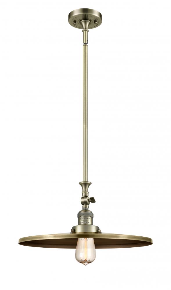 Appalachian - 1 Light - 16 inch - Oil Rubbed Bronze - Stem Hung - Mini Pendant