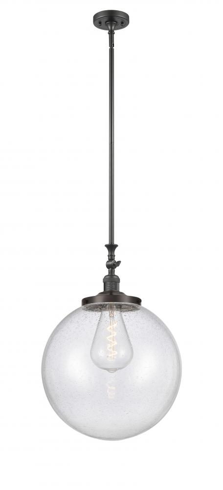 Beacon - 1 Light - 12 inch - Oil Rubbed Bronze - Stem Hung - Mini Pendant