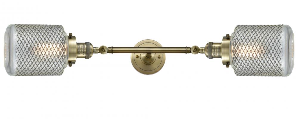 Stanton - 2 Light - 6 inch - Black Antique Brass - Bath Vanity Light